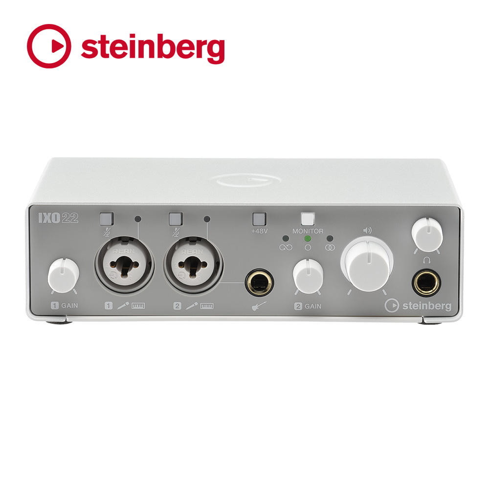 [신제품] Steinberg IXO22 스테인버그 USB 루프백 오디오인터페이스 화이트