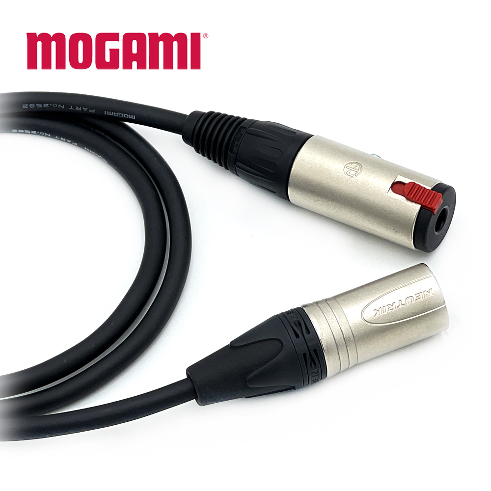 모가미 2582 뉴트릭 XLR(수) - 55 TS/TRS(암) 변환연장케이블