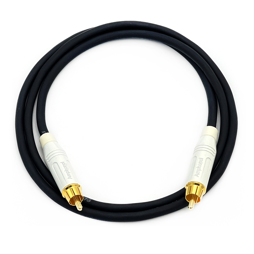고담 GAC-2 암페놀 RCA 오디오 케이블 커넥터색상선택
