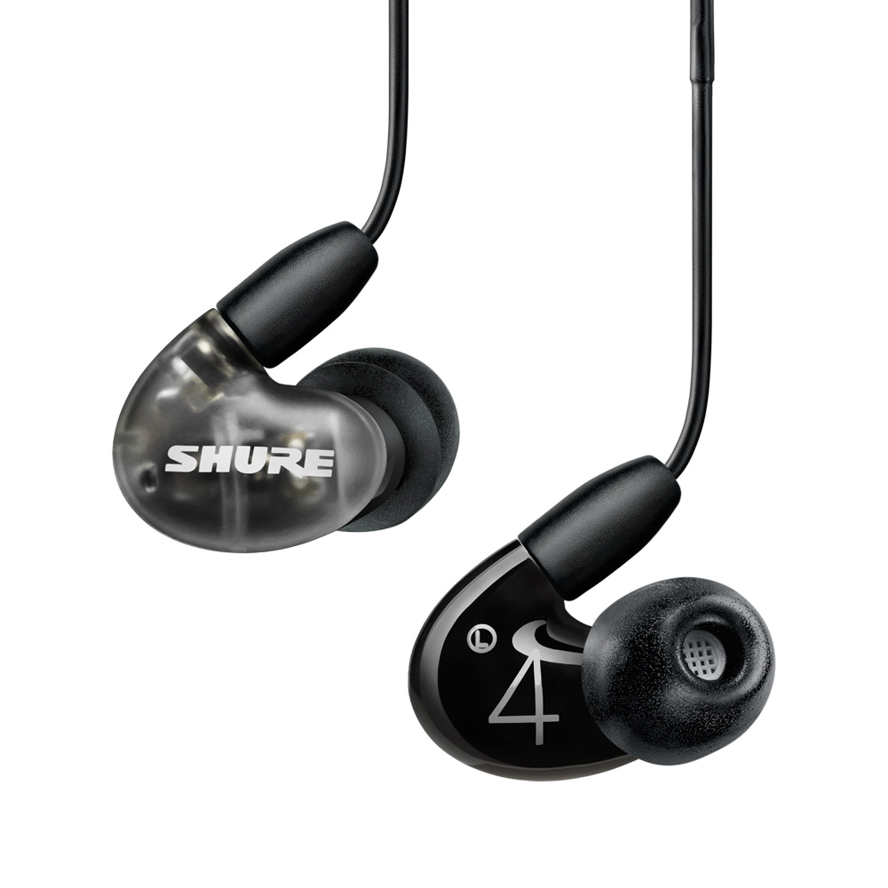 SHURE AONIC 4 슈어 사운드 아이솔레이팅 이어폰 블랙