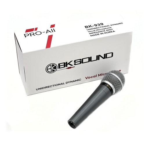 [SA939 리뉴얼모델] 프로오디오 BK939 다이나믹유선마이크 노래방,강의,7080 마이크