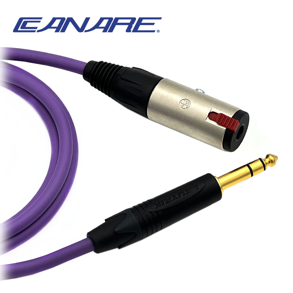 카나레 L-4E6S 퍼플 뉴트릭 골드TRS - TRS(암) 연장케이블