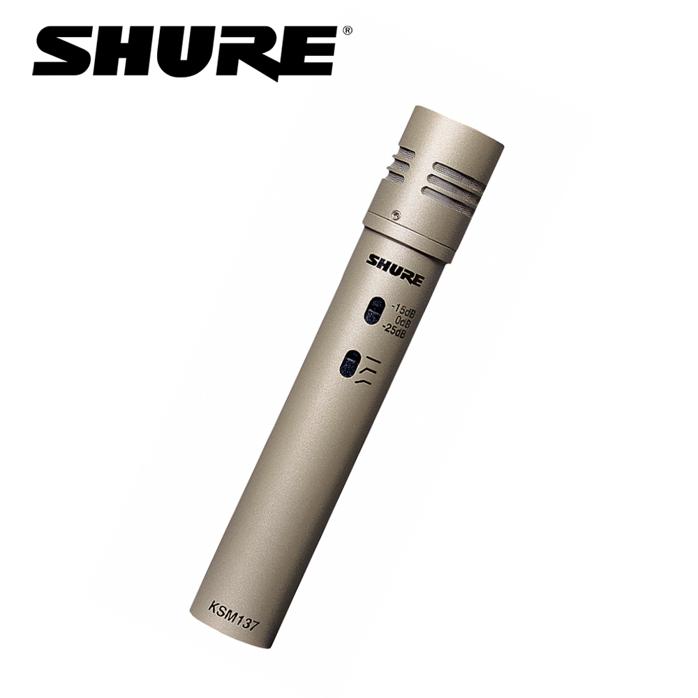 SHURE KSM137/SL 단일지향성 콘덴서마이크 / 악기용