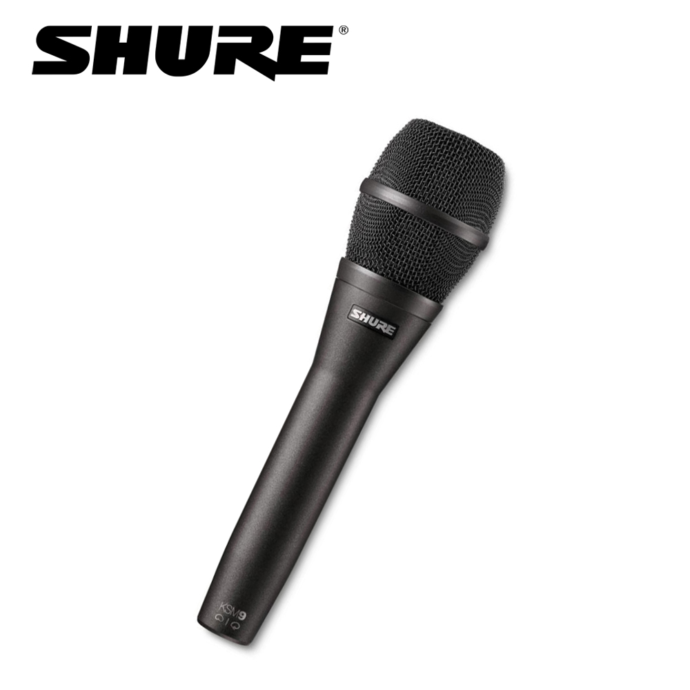 SHURE KSM9/CG 컨덴서 마이크 / 초지향성,단일지향성 겸용 / 진회색 / 보컬용