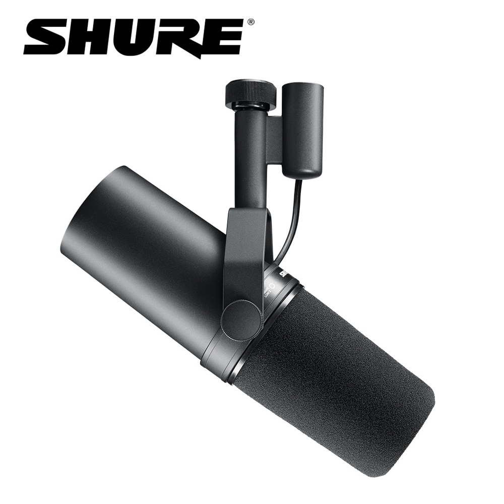 SHURE SM7B 슈어 레코딩용 유선 마이크 방송 음성녹음용 마이크