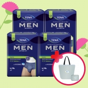 [회원할인35%]테나 맨 언더웨어 플러스 대형 8입 4팩 1박스 + 접이식장바구니 증정