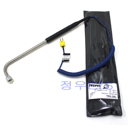 TECPEL  일자형 표면용온도센서  TPK-04  (-50~500˚C)