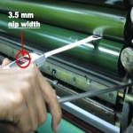 NIP 닙폭측정기 Roller Nip Width Indicator