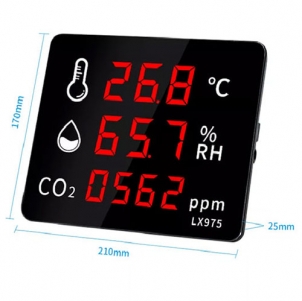 설치형 온습도계 LX-975