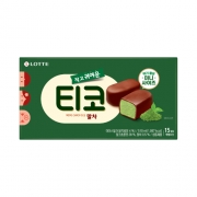 롯데) 티코 말차 초코 1박스 (6개입)