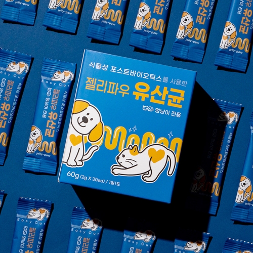 [젤리파우] 반려동물 유산균 60g(2g x 30포)