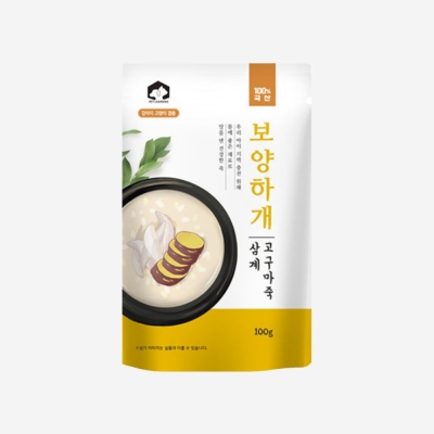 펫러닝 국내산 보양하개 100g 삼계고구마죽 1타 10개