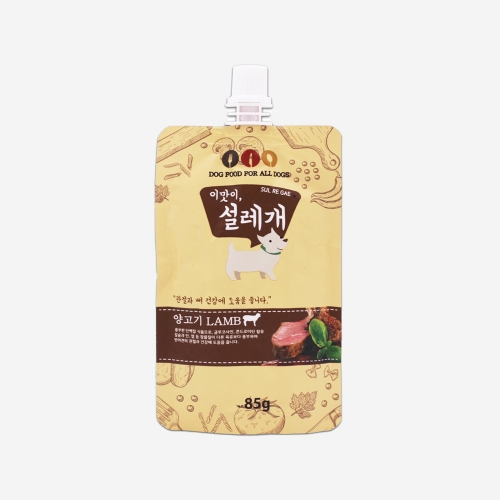 [펫더맨] 빅 설레개 (양고기맛 85g x 1P) 대용량 강아지 츄루간식