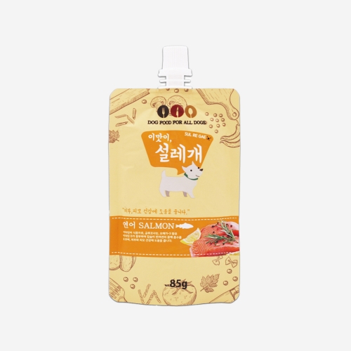 [펫더맨] 빅 설레개 (연어맛 85g x 1P) 대용량 강아지 츄루간식