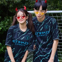 축구 반티 맨시티 유니폼 축구복 하늘색 337C