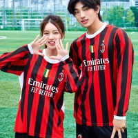 축구 반티 AC밀란 유니폼 사이트 축구복 홈 레드 검빨 743SB