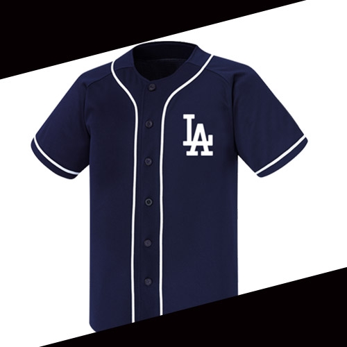 LA 야구 반티 유니폼 야구복 네이비 LA112