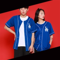 LA 야구 반티 유니폼 야구복 블루 LA115