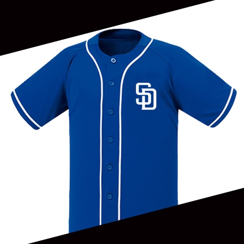 SD 야구 반티 유니폼 야구복 블루 SD715