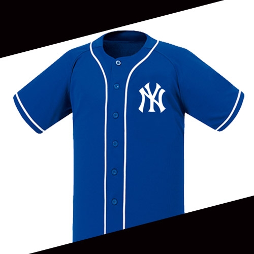 NY 야구 반티 유니폼 야구복 블루 NY915