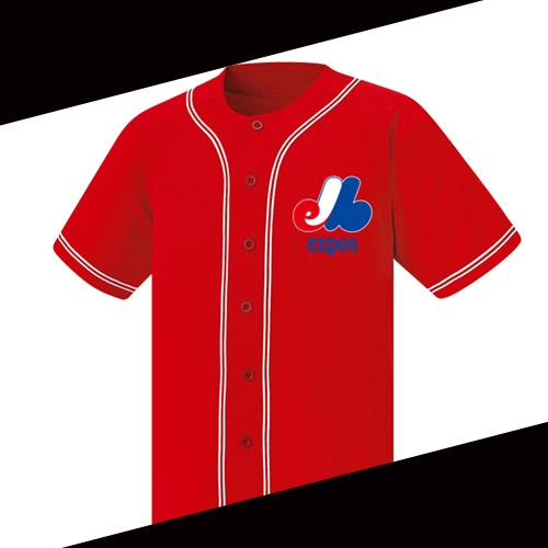 몬트리올 야구 반티 유니폼 야구복 레드 MA233