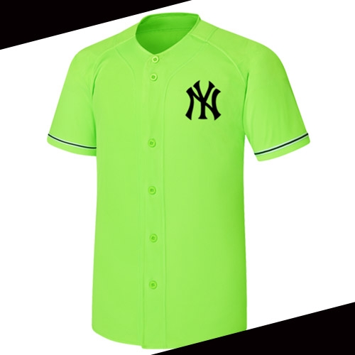 야구 반티 유니폼 야구복 형광그린 BA74 NY