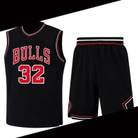 농구 반티 시카고불스 유니폼 블랙 BULLS 농구복 BK77