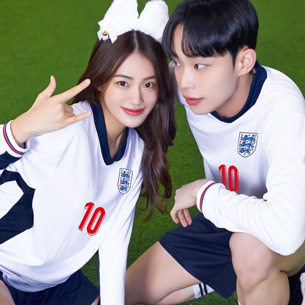 축구반티 잉글랜드 축구복 레드마킹 542AR