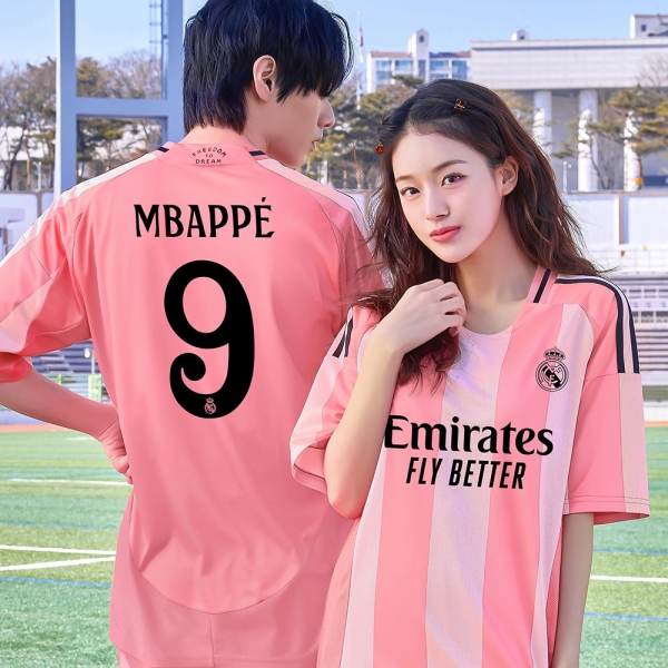 레알 마드리드 축구반티 유니폼 핑크 952R