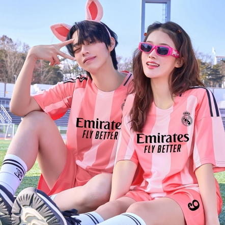 레알 마드리드 축구반티 유니폼 핑크 952R