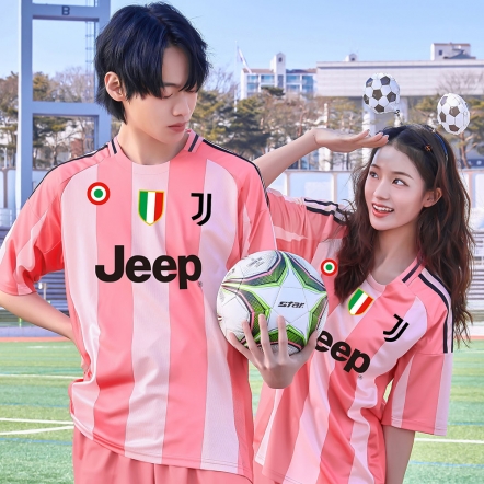유벤투스 축구반티 JEEP 핑크 952J
