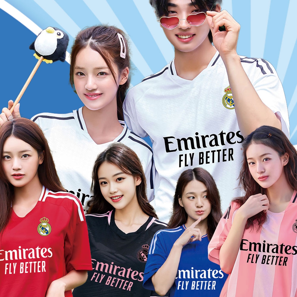 축구반티 레알 마드리드 체육대회 유니폼