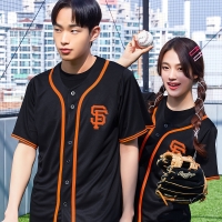 SF 야구 반티 유니폼 야구복 블랙 93SA