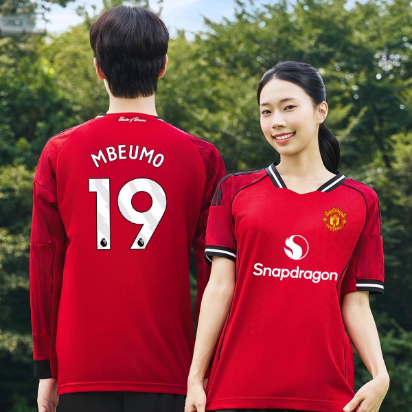 축구 반티 맨유 레드 5405