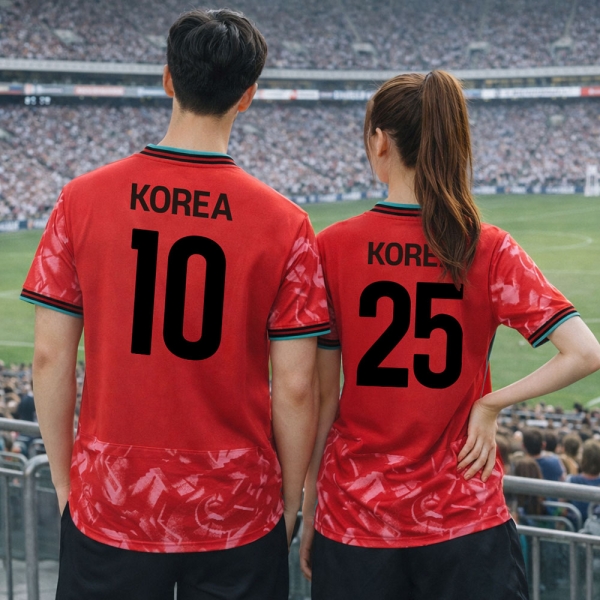 축구반티 국대 레드 6345