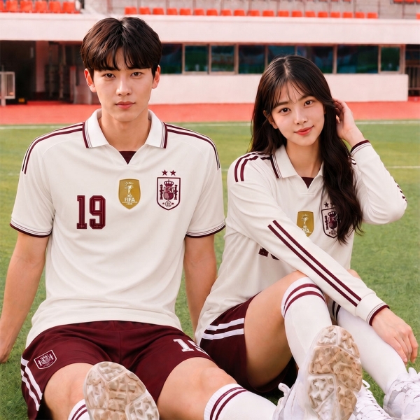 축구반티 스페인 카라 L3453 오프화이트