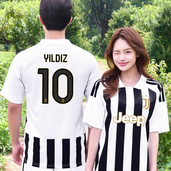 축구반티 유벤투스 L1167 흰검 줄무늬 홈