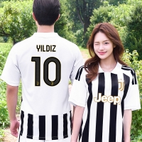 축구반티 유벤투스 L1167 흰검 줄무늬 홈