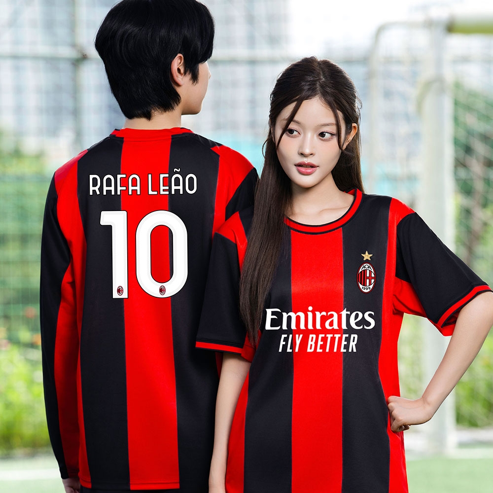 축구반티 AC밀란 F5726 검빨 줄무늬 홈