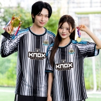 축구반티 뉴캐슬 F3316 흰검 줄무늬 홈