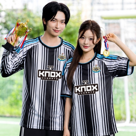 축구반티 뉴캐슬 F3316 흰검 줄무늬 홈