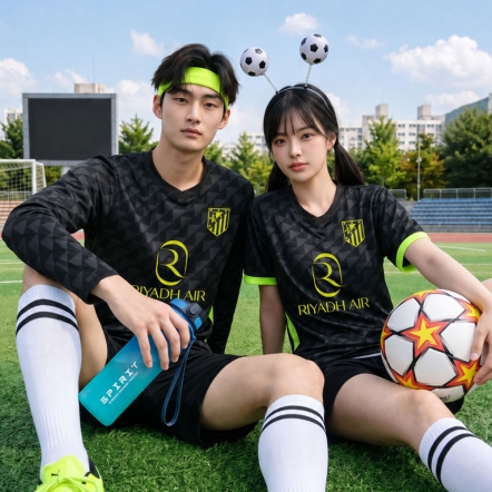 축구반티 알레띠 F3416 블랙네온 어웨이 아틀레티코 마드리드