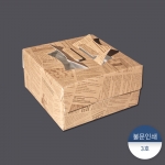 인쇄케이크박스(불문) 3호 (단종)