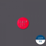 스티커-THANK YOU 원형 레드