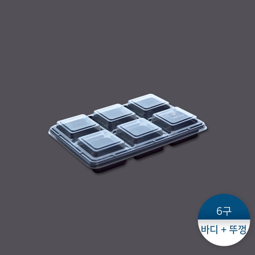 PLA흑색케이스 6구 (단종)