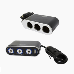 카렉스 아이팝 스위치 USB 3구소켓 / 멀티소캣 시가잭