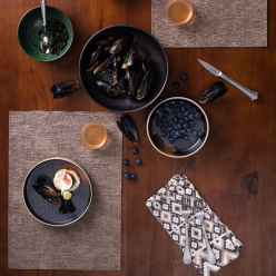 다름 마르주 노르딕 가죽 식탁매트 / 주방 인테리어