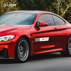 다름S 체크 플래그 차량용 스티커v.2/ DIY 자동차