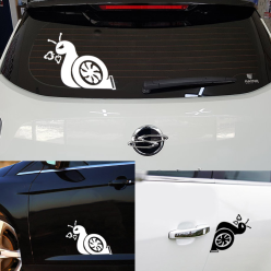 희망S 부스트달팽이 차량용스티커 / 초보운전 자동차