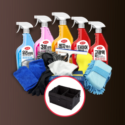 다름 세차 용품 기본형 세트 13종 15개 / 차량 셀프